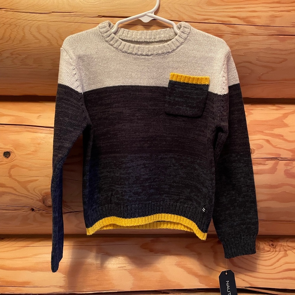 Nautical boys sweater